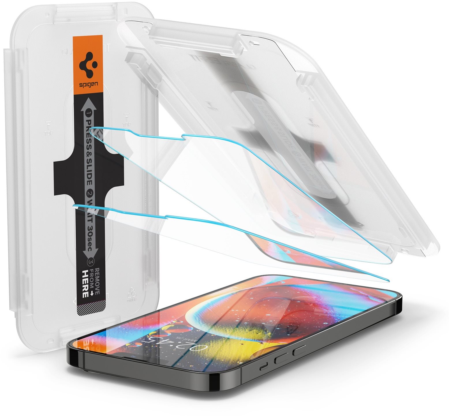 Spigen tR EZ Fit 2 Pack Transparency iPhone 13 Pro/13/14/16e