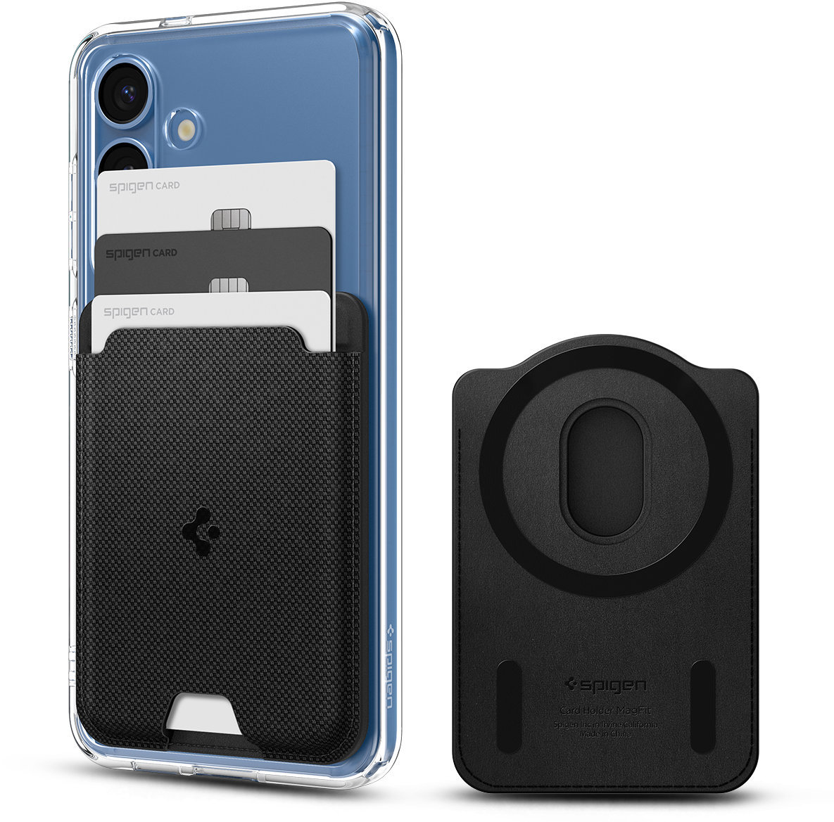 Spigen Urban Fit Wallet MagSafe Black Samsung Galaxy S25 series