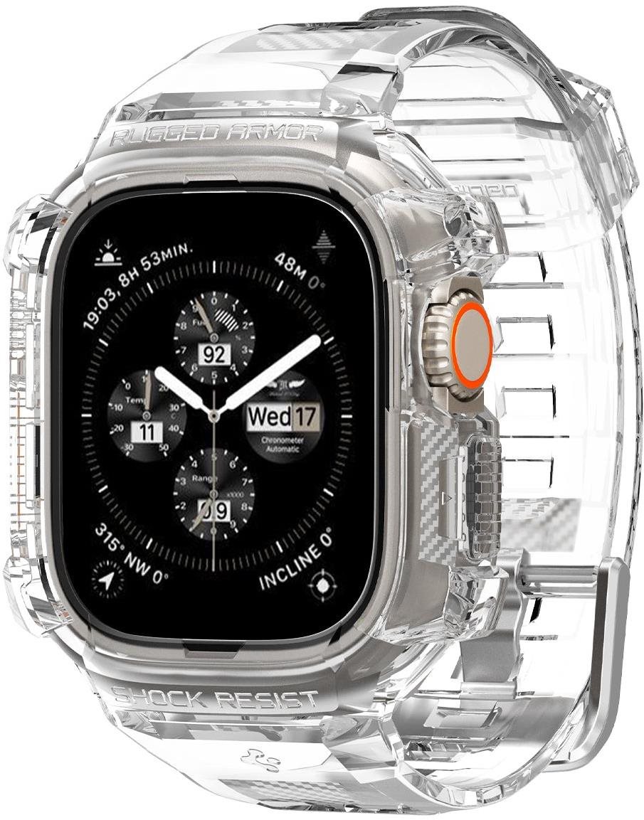 Spigen Rugged Armor Pro Crystal Clear Apple Watch Ultra 2/Ultra 49 mm
