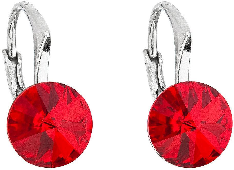 EVOLUTION GROUP 31229.3 lt. siam dekorované krištáľmi Swarovski (Ag 925/1000, 1,6 g)