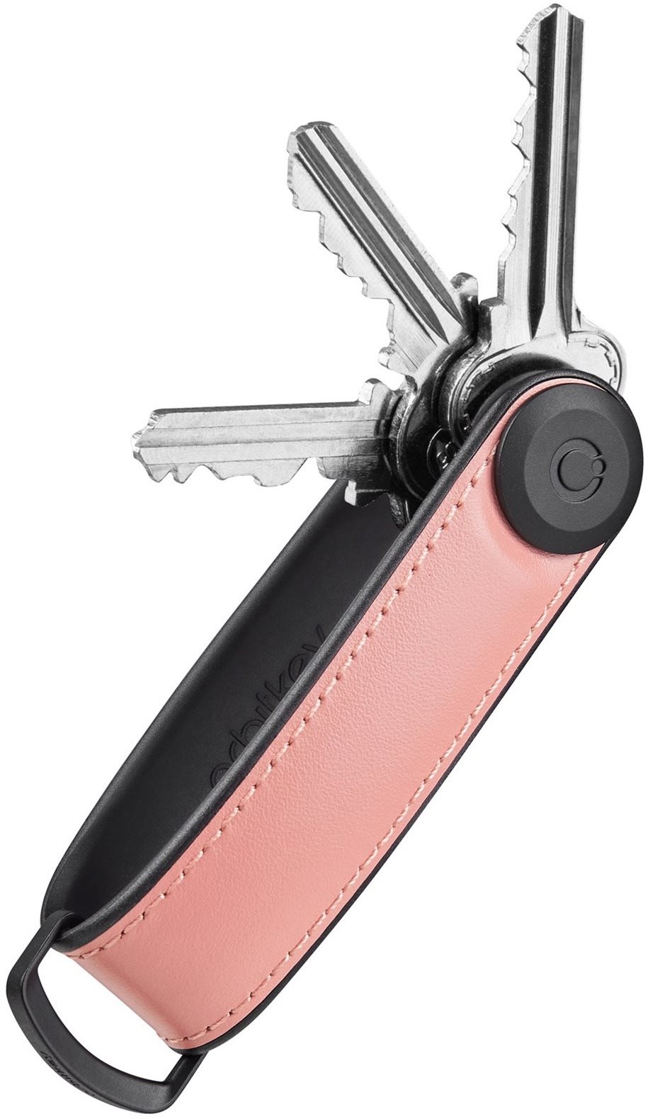 ORBITKEY Key Organizer Leather 2.0 – Pastel Pink