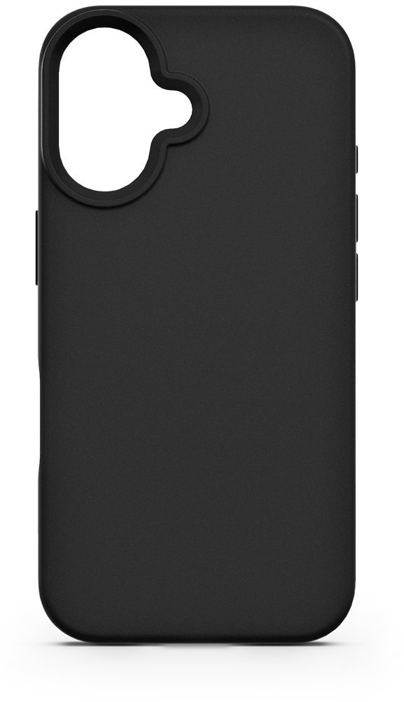 Spello Mag+ Silicone Case for iPhone 16 – čierny