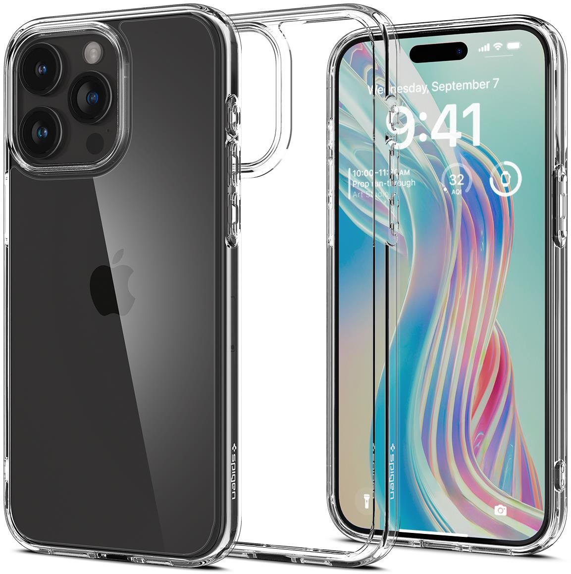 Spigen Ultra Hybrid Crystal Clear iPhone 15 Pro Max