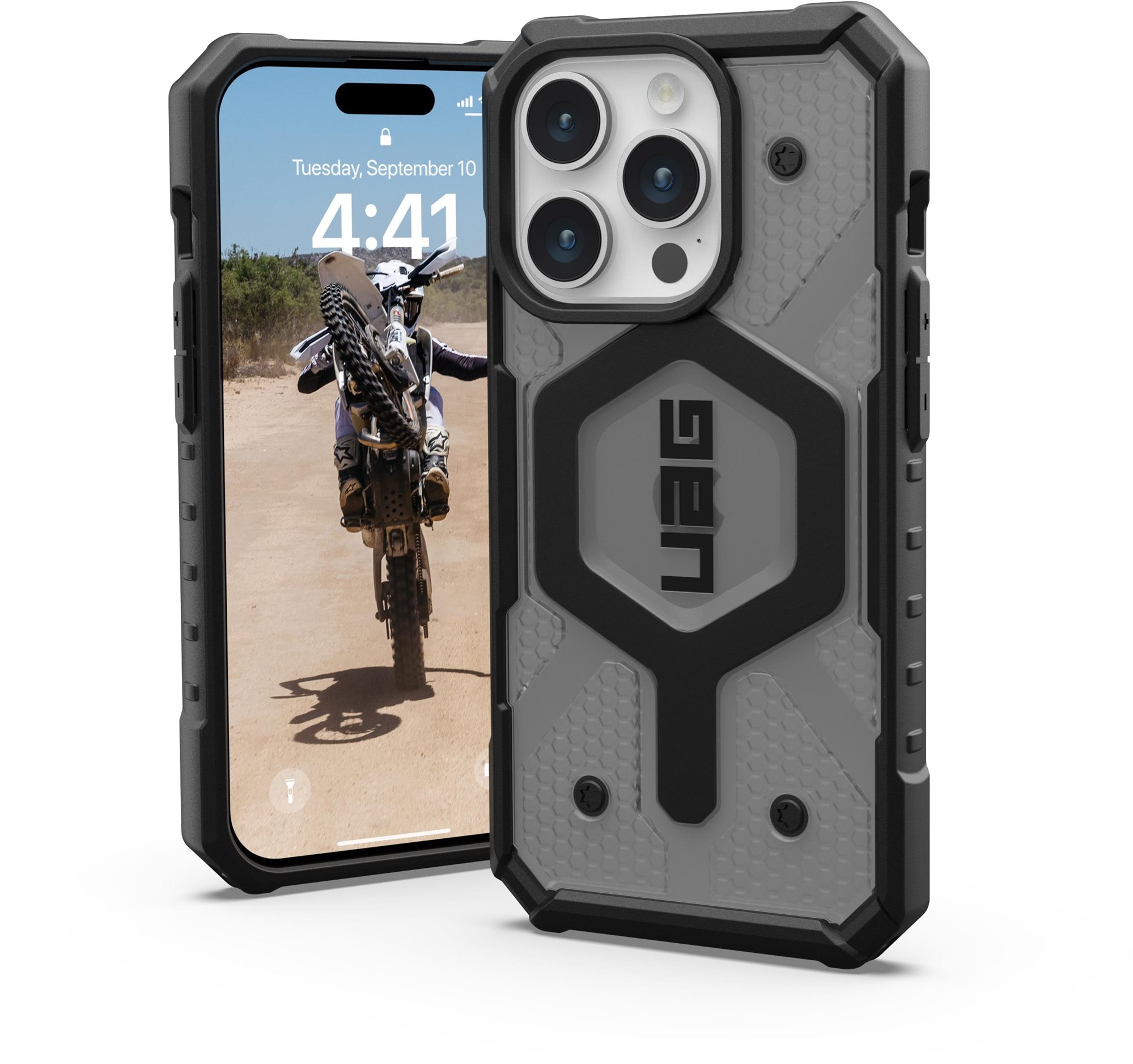 UAG Pathfinder MagSafe Ash iPhone 15 Pro