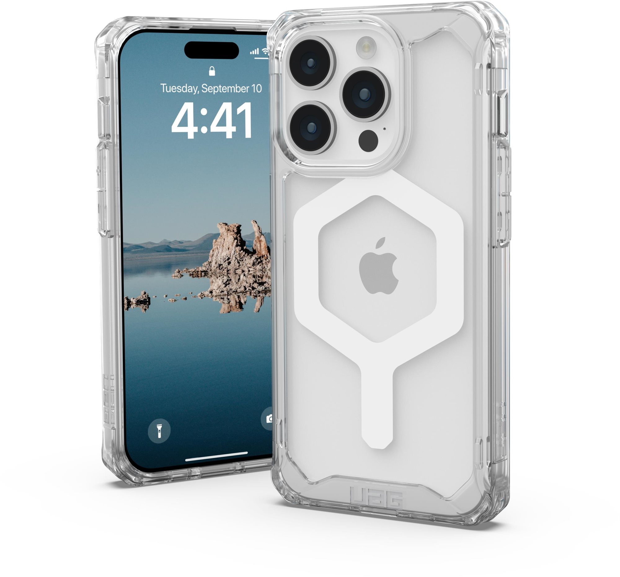 UAG Plyo MagSafe Ice/White iPhone 15 Pro