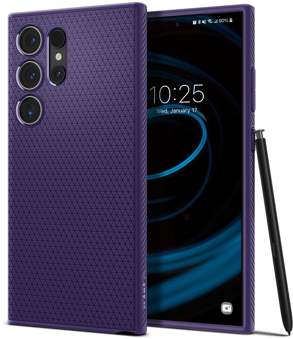 Spigen Liquid Air Deep Purple Samsung Galaxy S24 Ultra