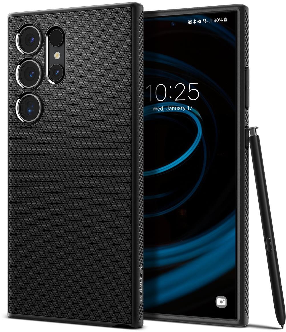 Spigen Liquid Air Matte Black Samsung Galaxy S24 Ultra