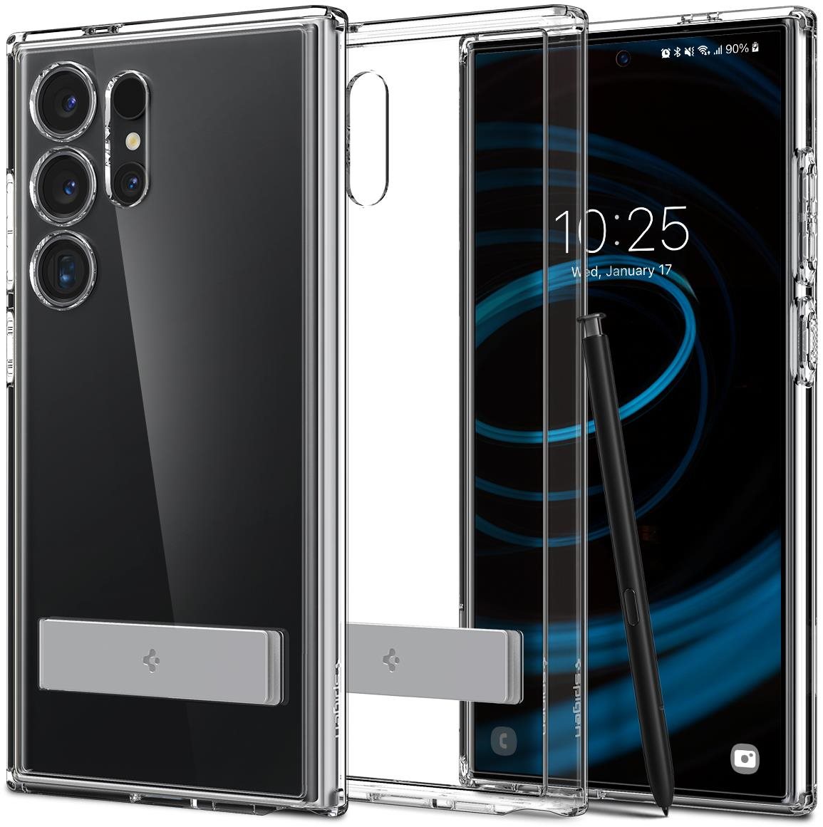 Spigen Ultra Hybrid S Crystal Clear Samsung Galaxy S24 Ultra