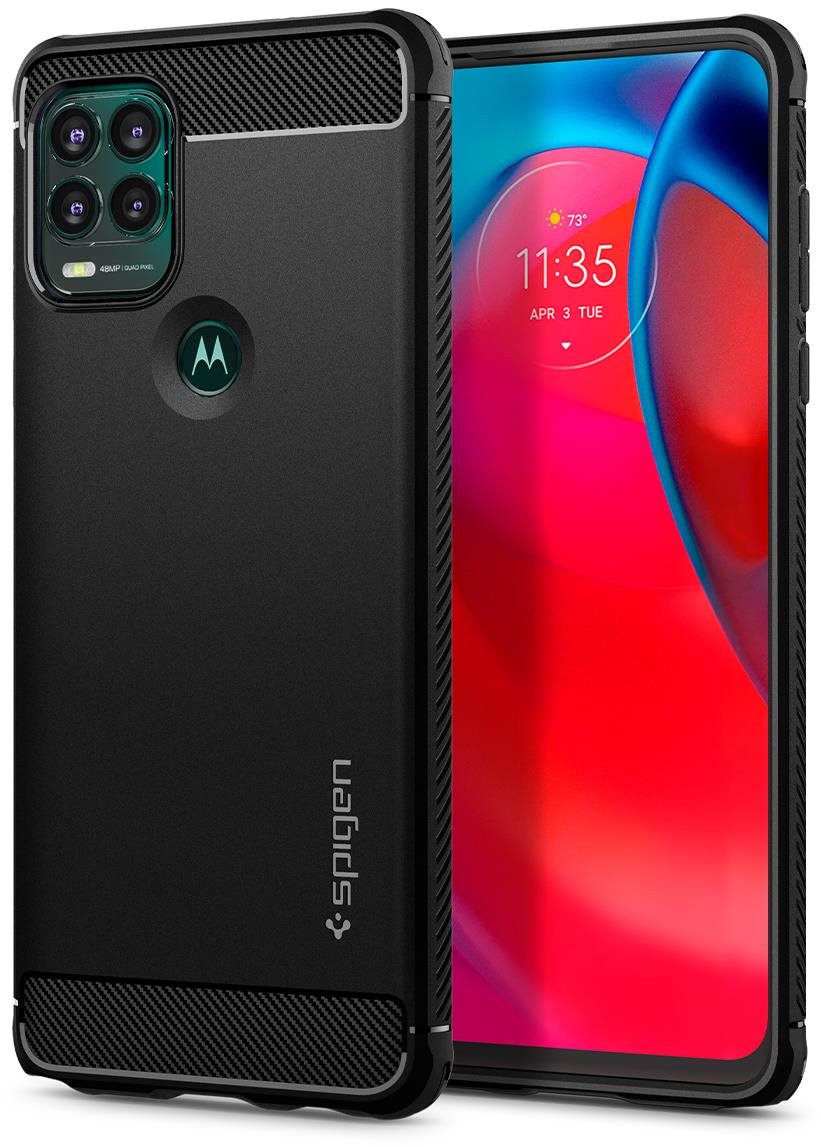 Spigen Rugged Armor Black Motorola Moto G Stylus 5G