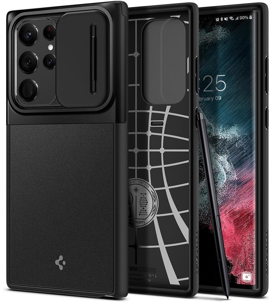 Spigen Optik Armor Black Samsung Galaxy S22 Ultra