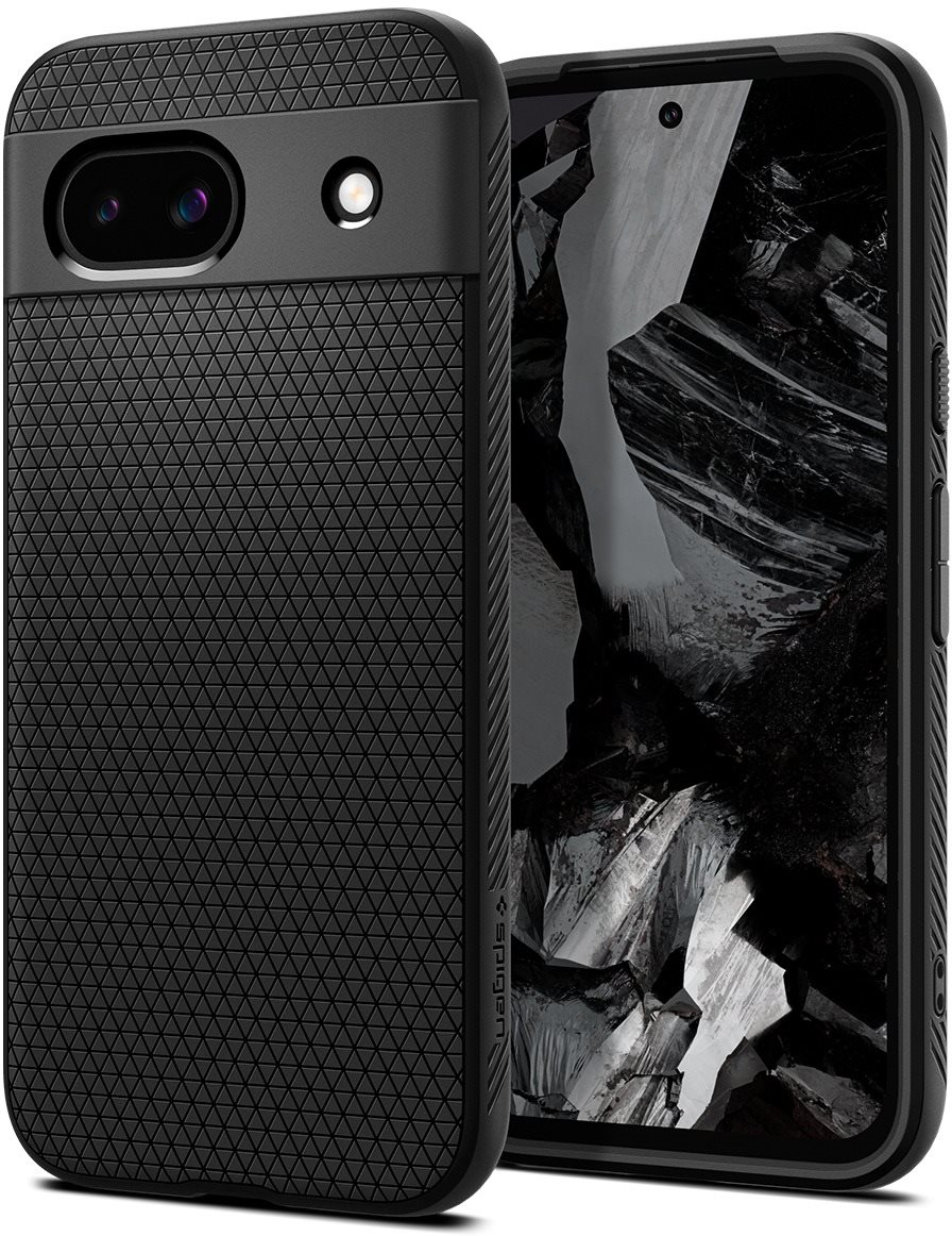 Spigen Liquid Air Matte Black Google Pixel 8a