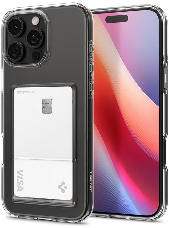 Spigen Crystal Slot Crystal Clear iPhone 16 Pro
