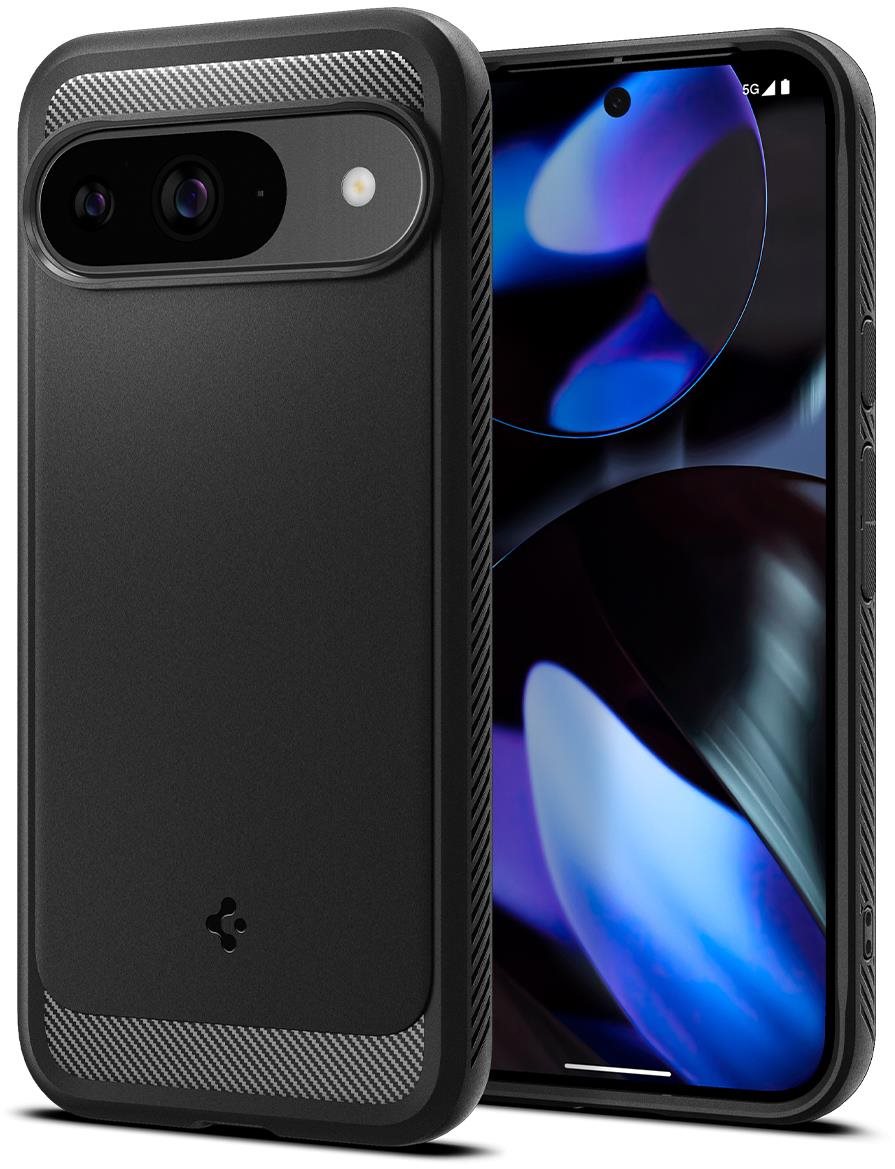 Spigen Rugged Armor Matte Black Google Pixel 9 Pro/Pixel 9
