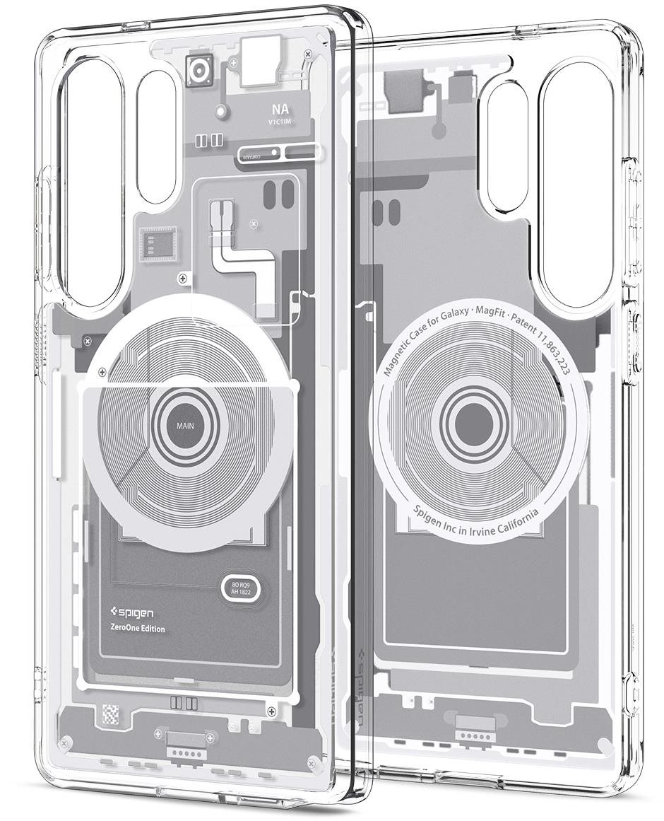 Spigen Ultra Hybrid MagSafe Zero One white Samsung Galaxy S 2025 Ultra
