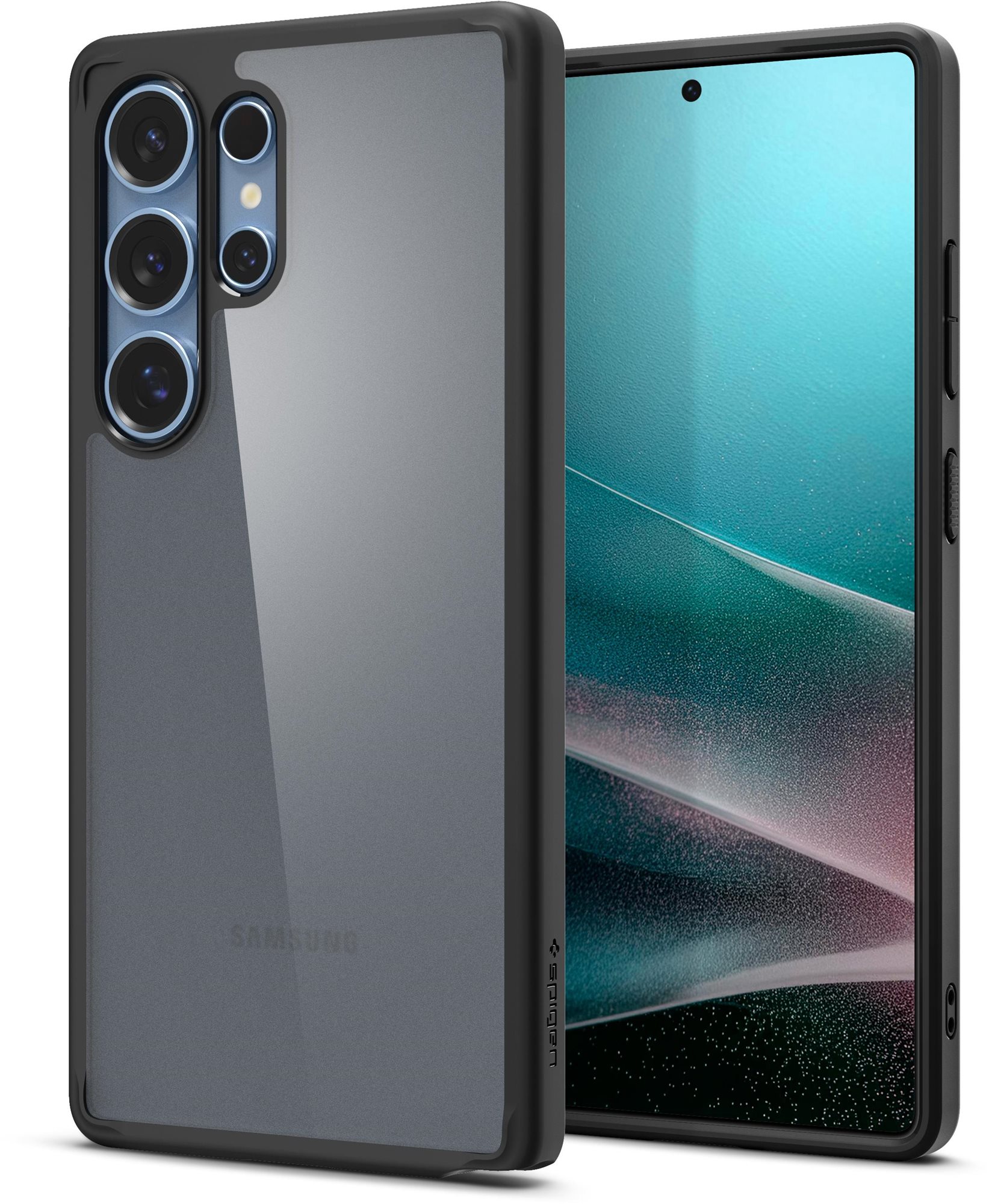 Spigen Ultra Hybrid Frost Black Samsung Galaxy S 2025 Ultra