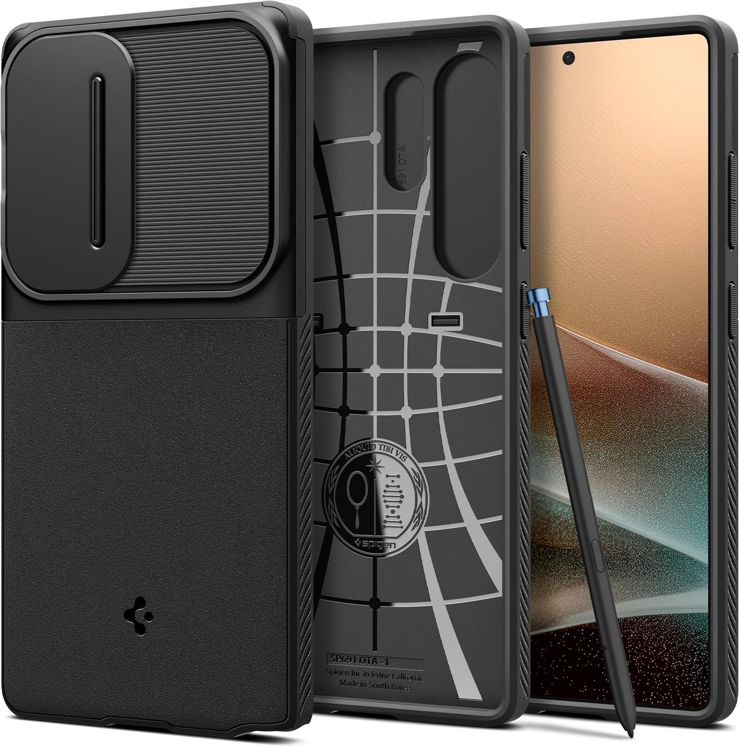 Spigen Optik Armor Black Samsung Galaxy S 2025 Ultra