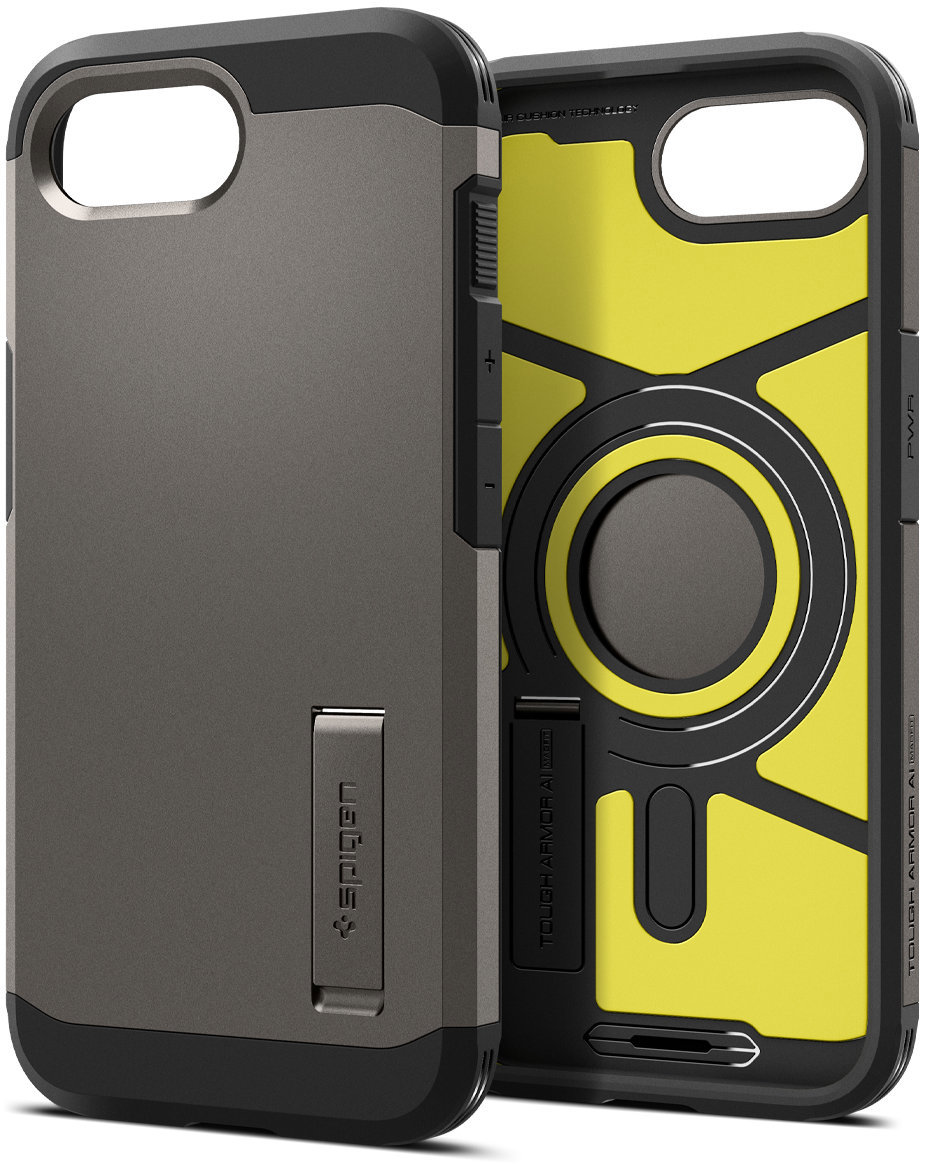 Spigen Tough Armor MagSafe Gunmetal iPhone 16e