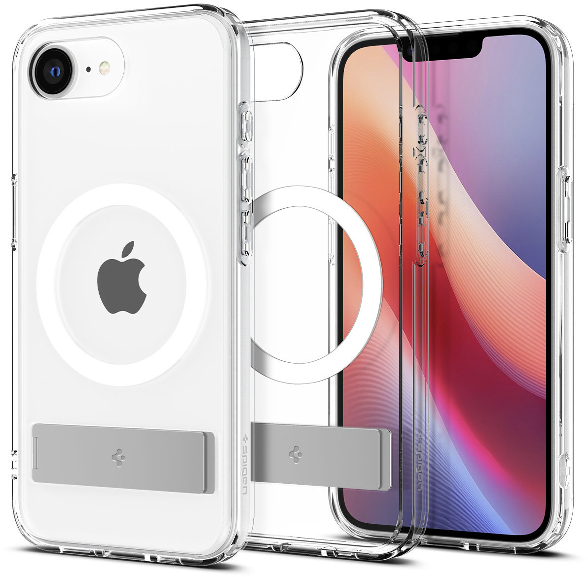 Spigen Ultra Hybrid S MagSafe Clear White iPhone 16e