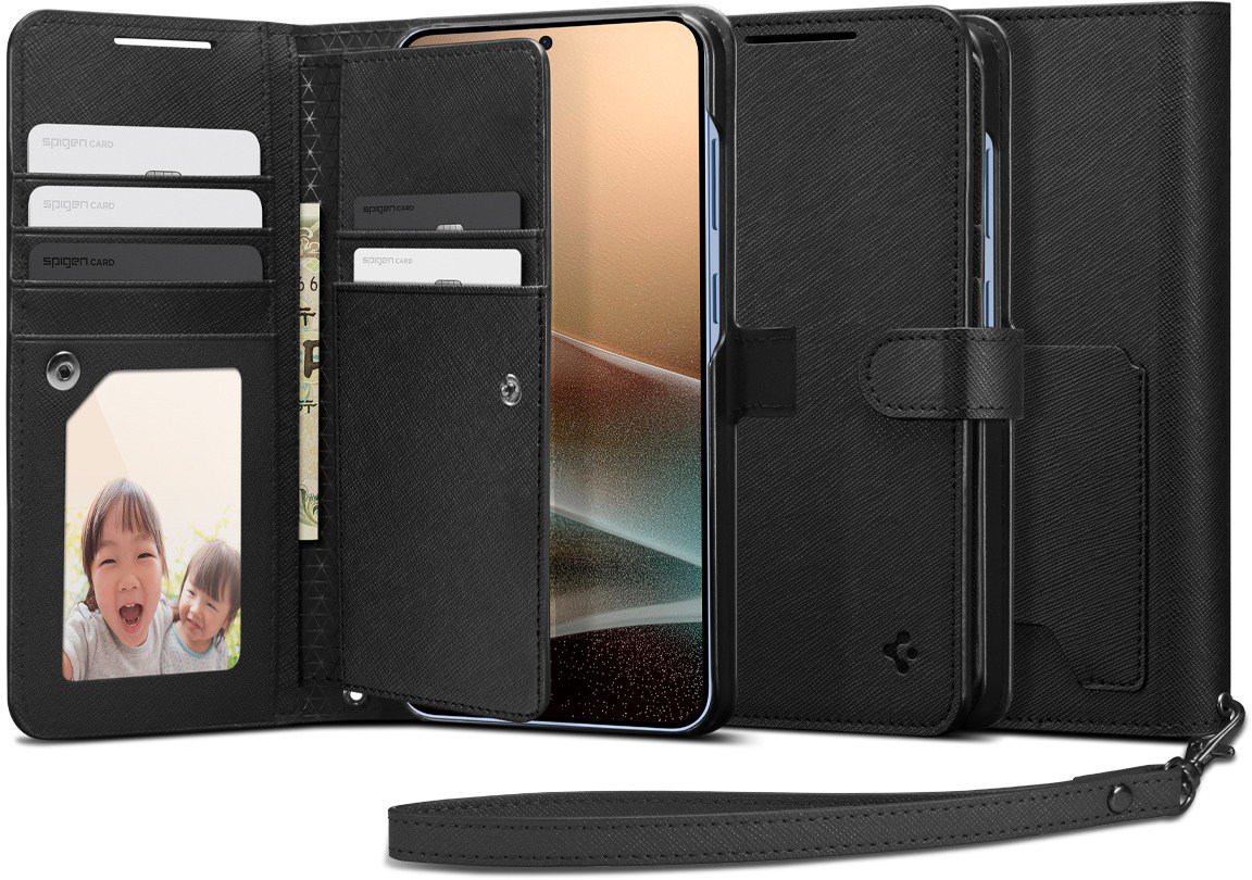 Spigen Wallet S Black Samsung Galaxy S25+