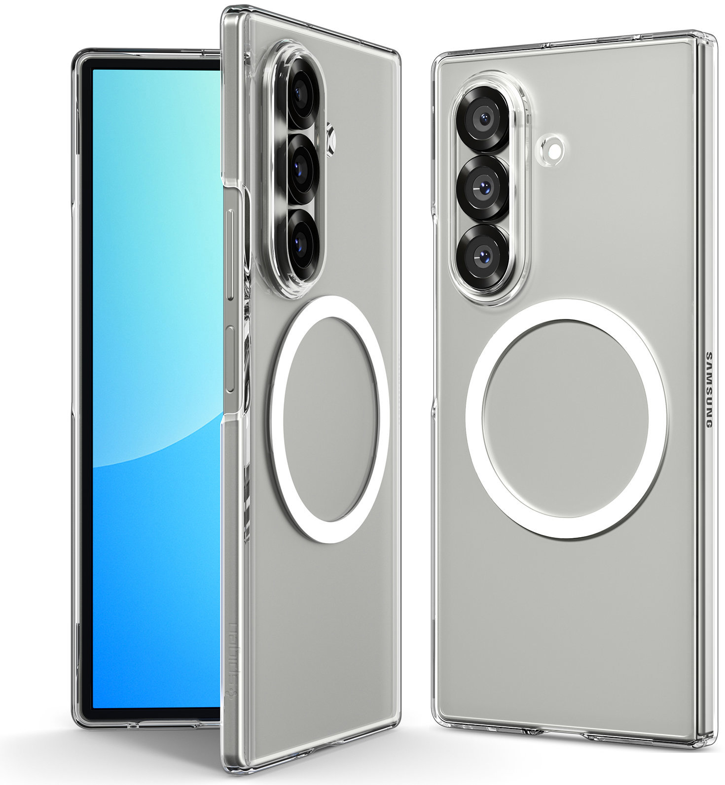 Spigen Air Skin MagSafe Clear White Samsung Galaxy Z Fold 7