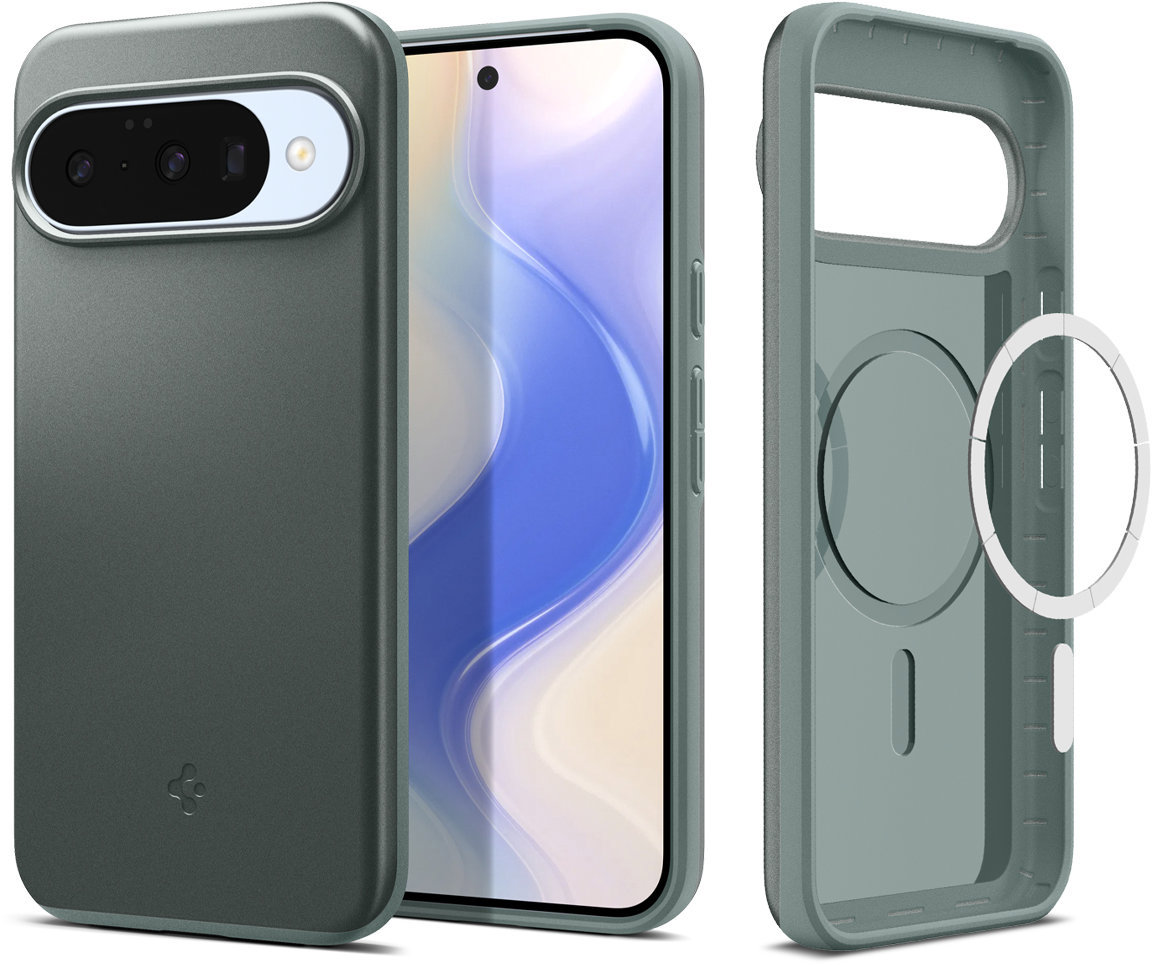 Spigen Thin Fit MagSafe Sage Green Google Pixel 2025 Pro/Pixel 2025
