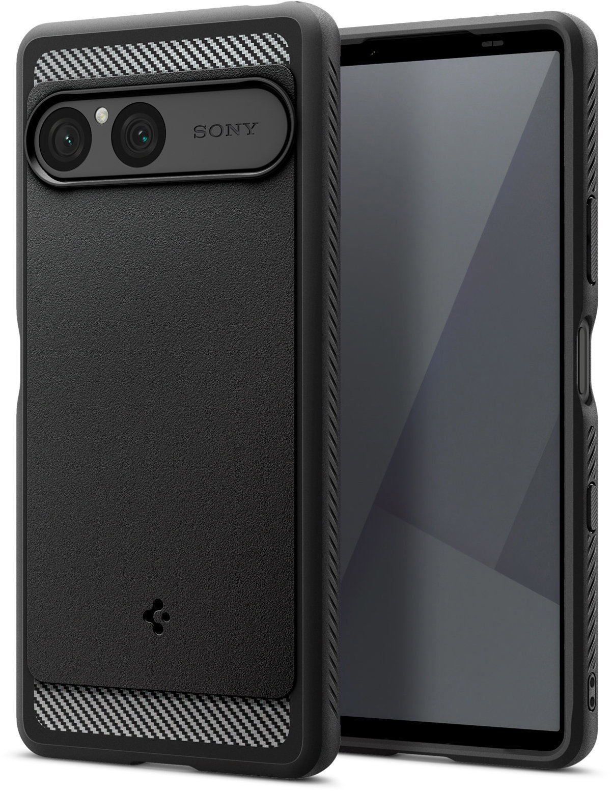 Spigen Rugged Armor Matte Black Sony Xperia 10 VII