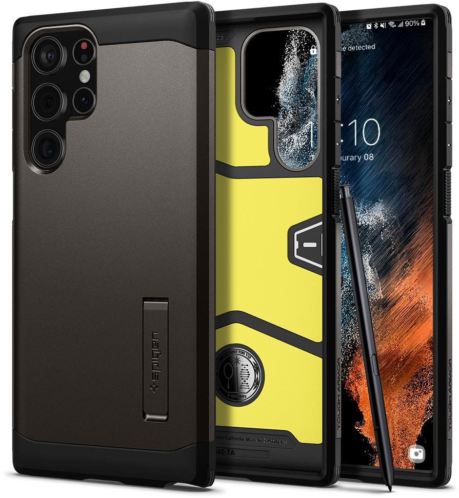 Spigen Tough Armor Gunmetal Samsung Galaxy S22 Ultra 5G