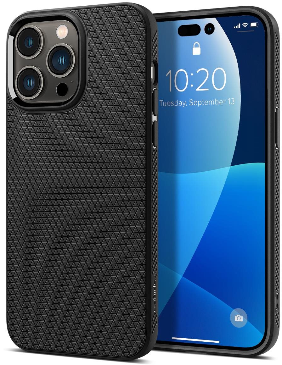 Spigen Liquid Air Matte Black iPhone 14 Pro