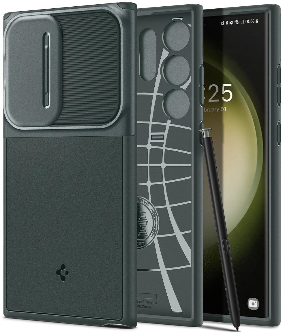 Spigen Optik Armor Abyss Green Samsung Galaxy S23 Ultra