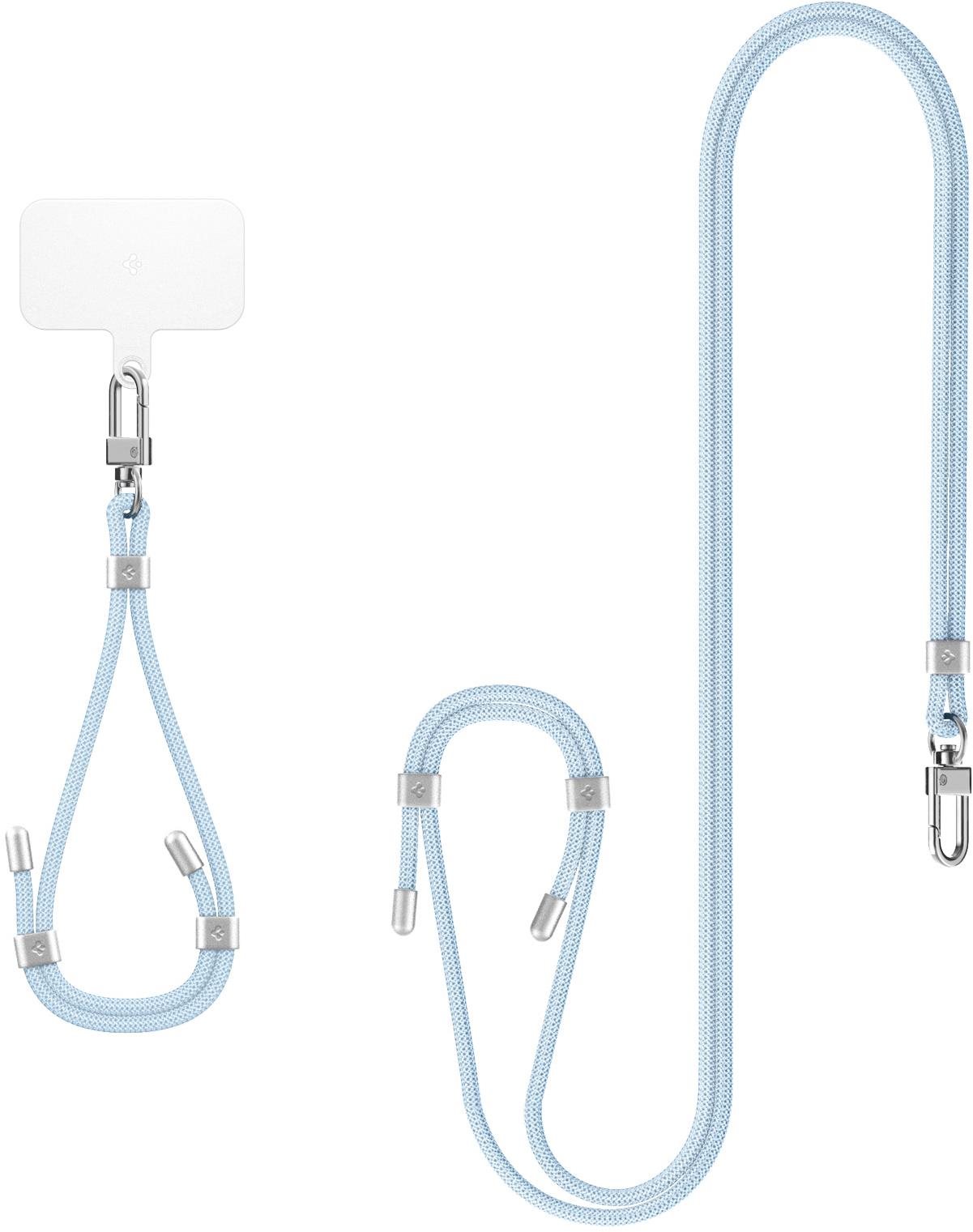 Spigen Universal Set 2 (Cross Body Strap 1P + Wrist Strap 1P + ConTag2 1P) Mute Blue