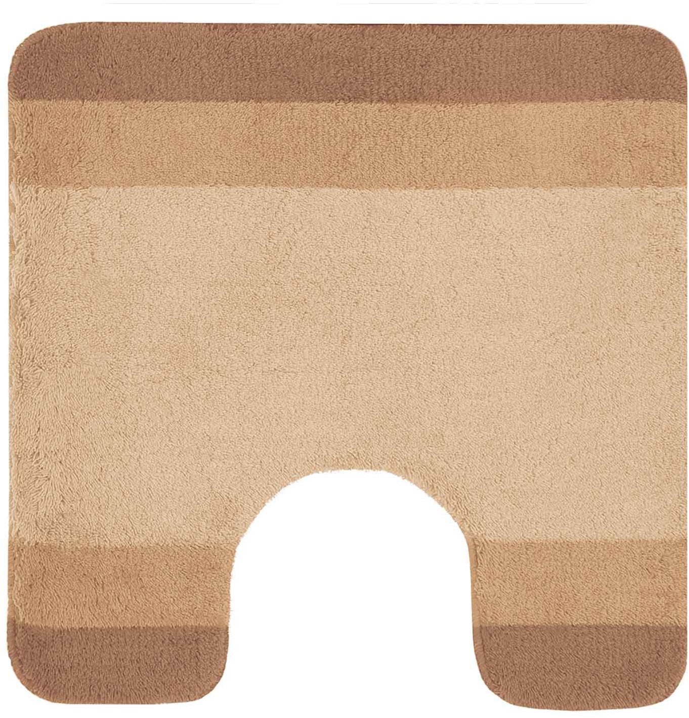 Spirella Koupelnová WC předložka Balance 55 × 55 cm hnědá