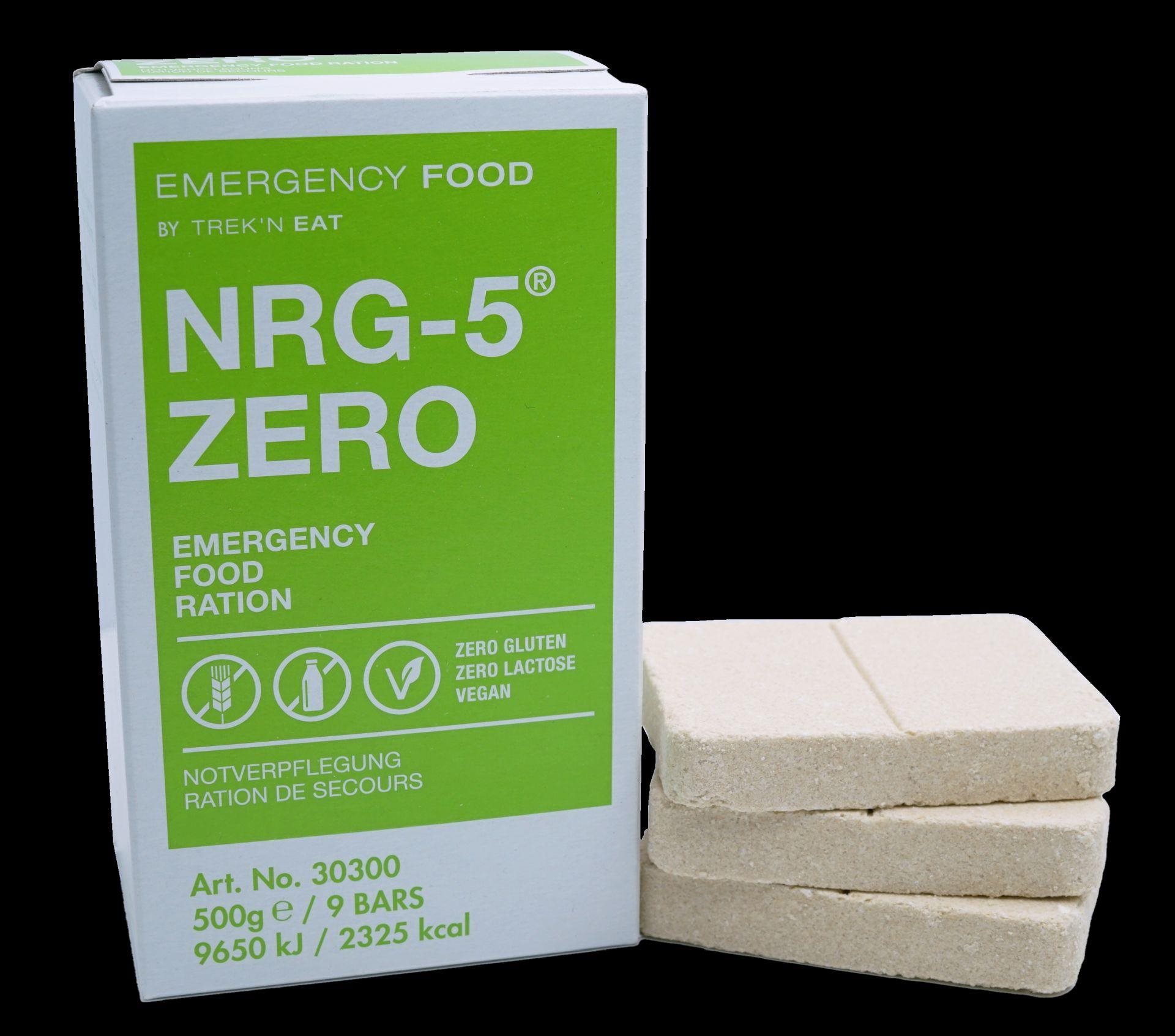 Trek'n eat NRG-5® ZERO núdzová dávka potravy bez lepku (trvanlivosť 15 rokov)