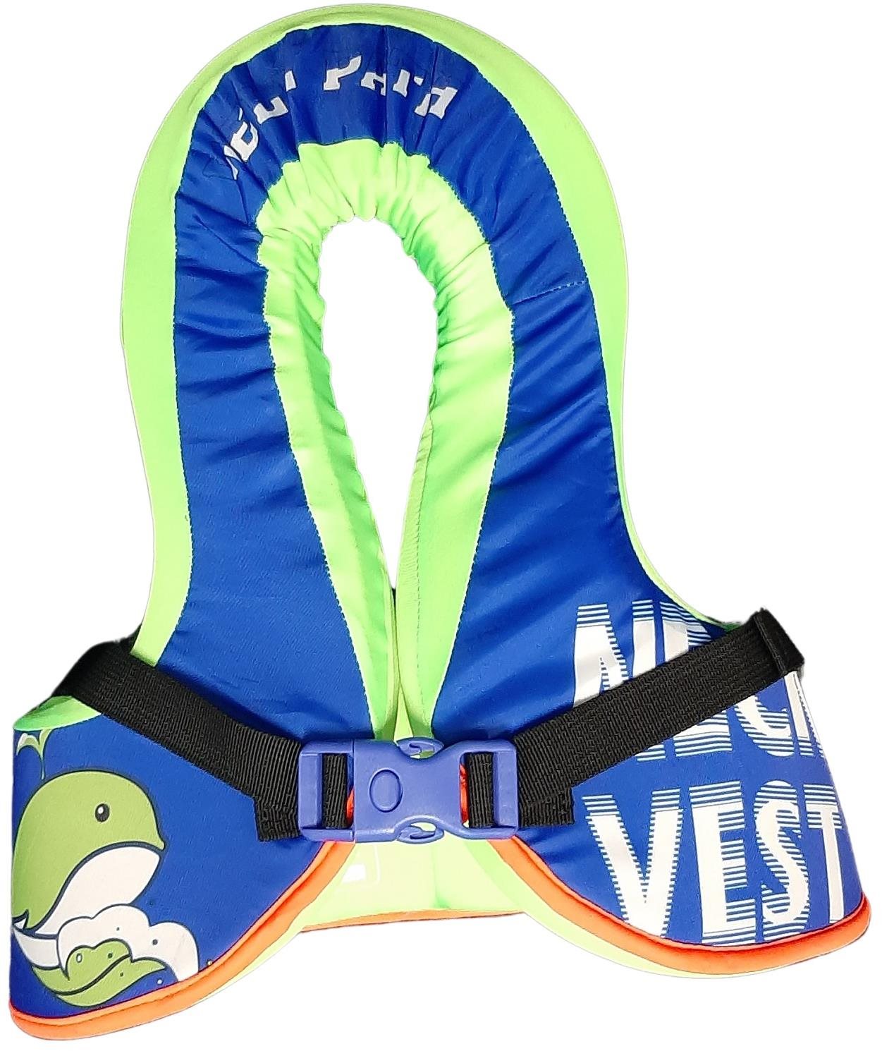 MASTER Detská penová plávacia vesta Evee 25 – 35 kg, modrá