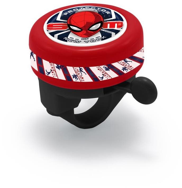 Siva Zvonček na bicykel Spider-Man