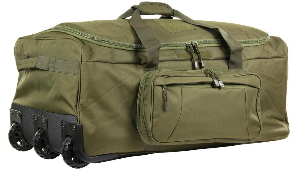 101 INC Commando s kolieskami zelená
