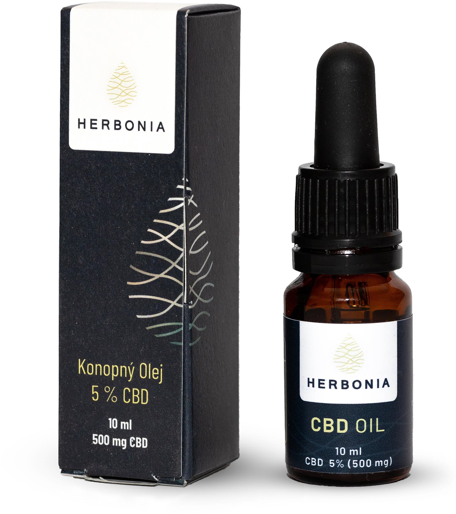 Herbonia Konopný Olej – 5 % CBD