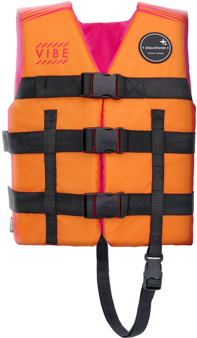 Aquatone Detská plávacia vesta Vibe 35N Oranžová Unisize