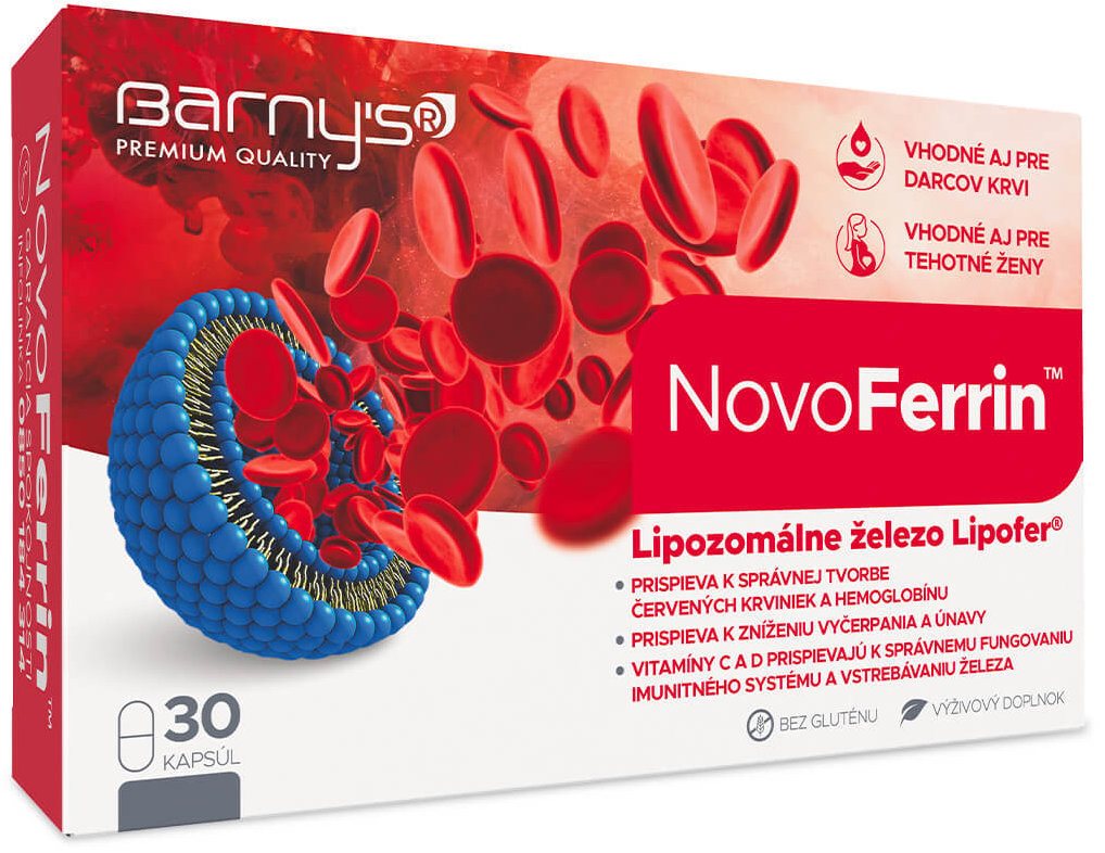 Barny's NovoFerrin 30 kapsúl