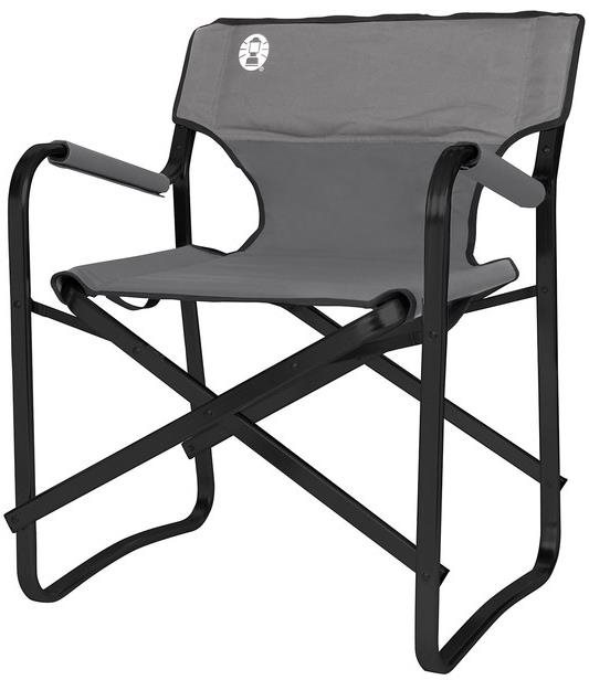 Coleman Deck Chair Steel (sivá)