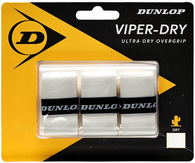 DUNLOP Viper-Dry omotávka biela