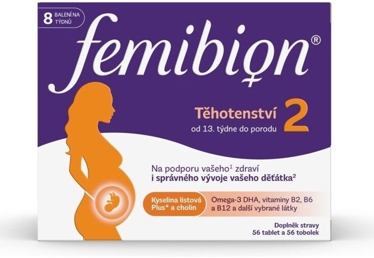 Femibion 2 Tehotenstvo 56 tabliet + 56 kapsúl