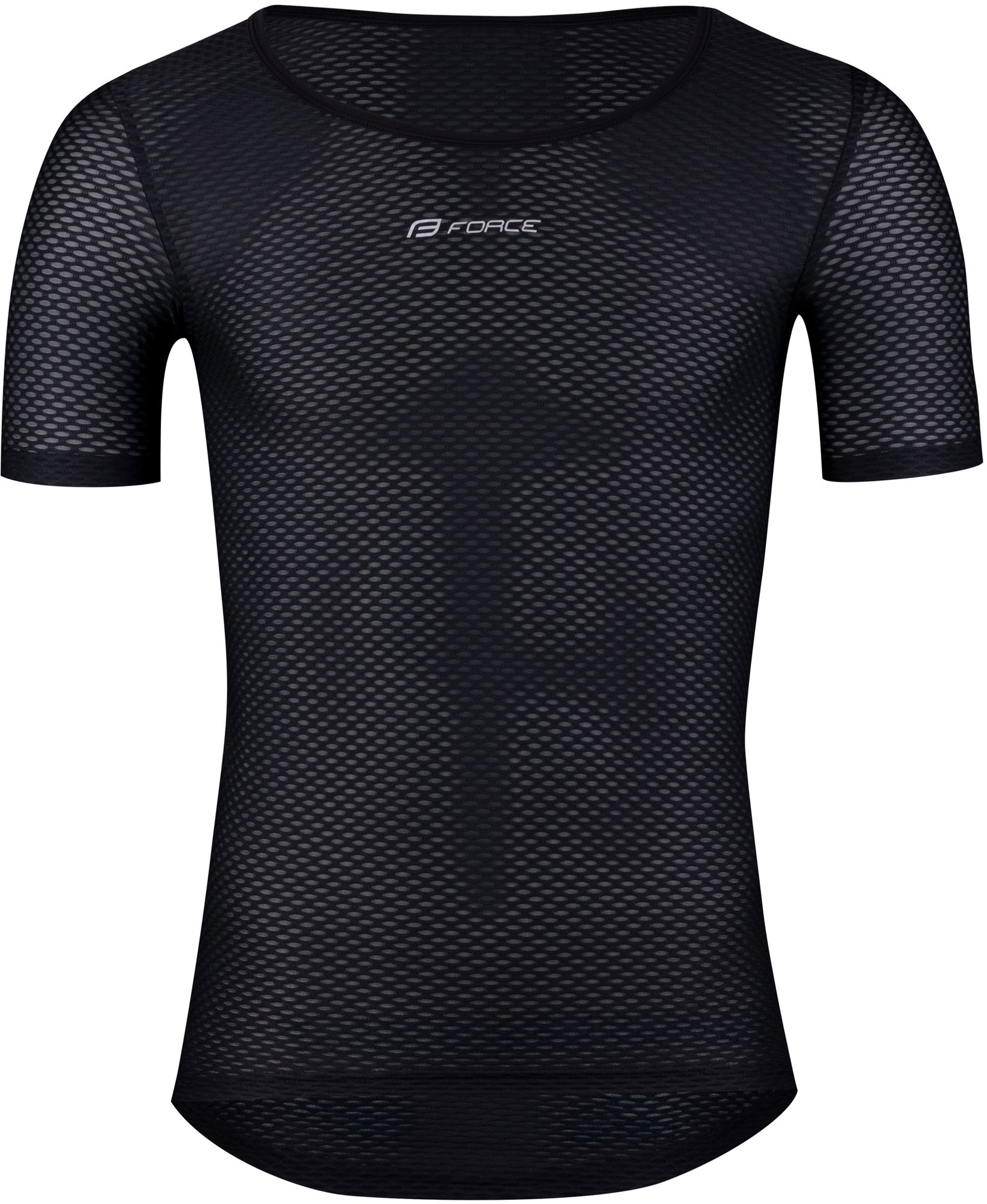 FORCE Vent, tričko funkčné, krátky rukáv, čierne S