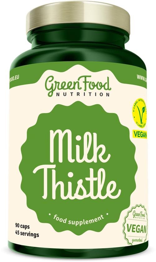 GreenFood Nutrition Milk Thistle 90 kapsúl