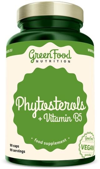GreenFood Nutrition Phytosterols + Vitamín B5 90 kapsúl