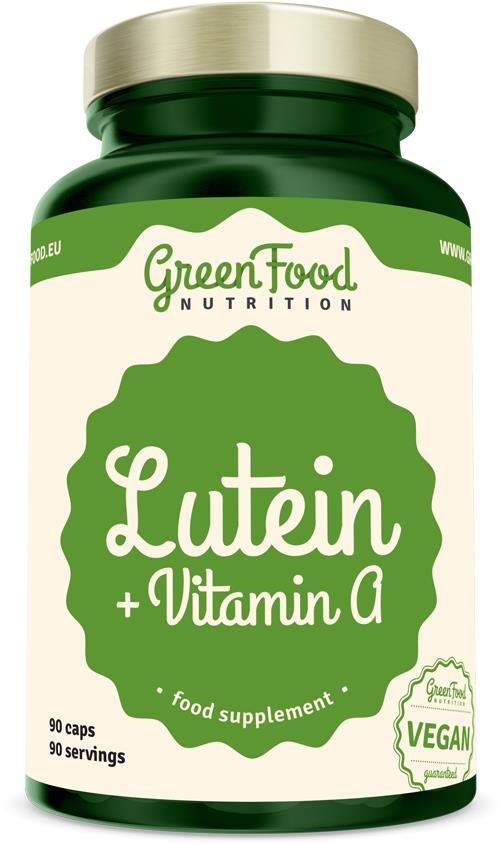 GreenFood Nutrition Lutein + Vitamín A 90 kapsúl