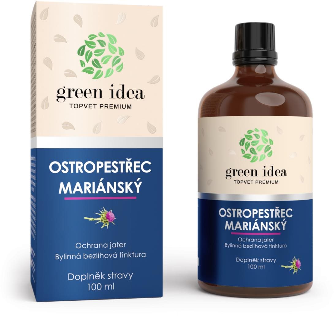 GREEN IDEA Pestrec mariánsky – bezliehová tinktúra