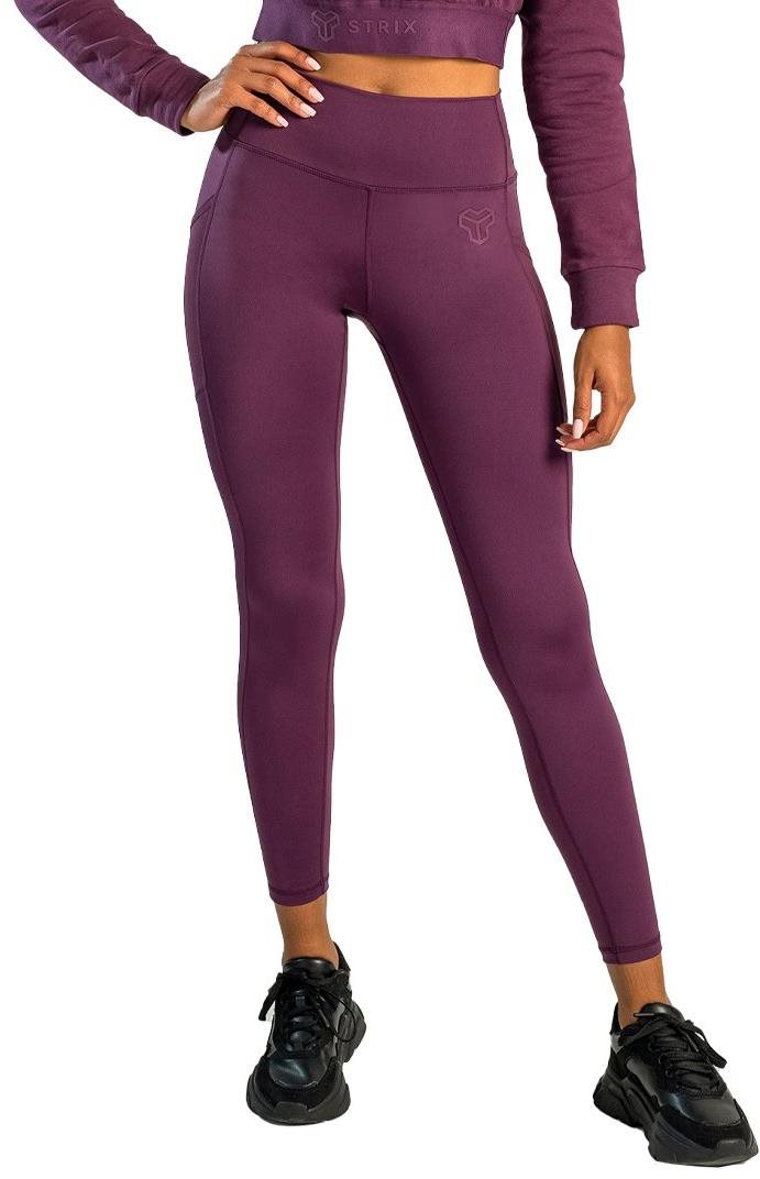 STRIX Dámske legíny Essential Plum S