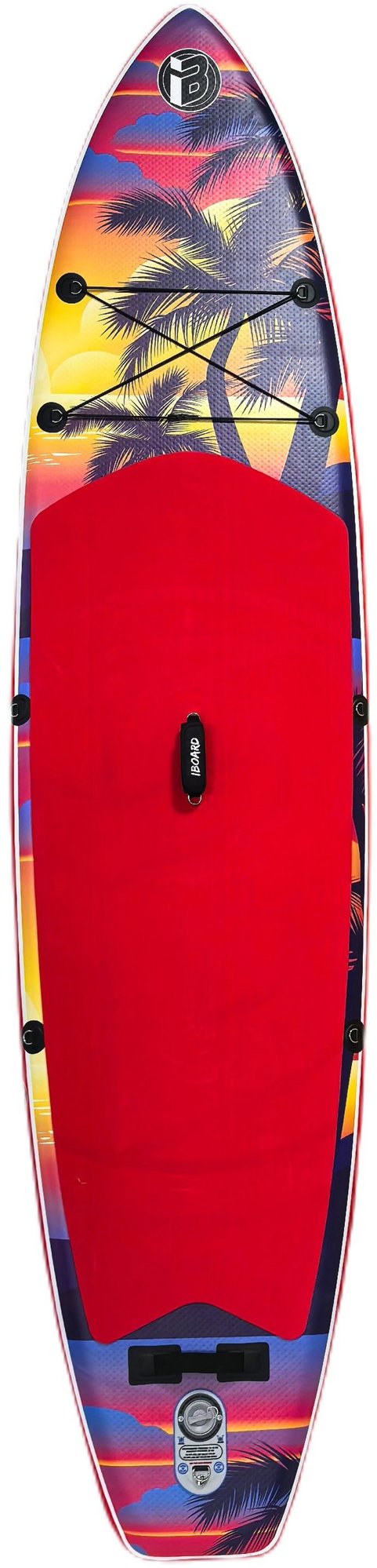 iBOARD 11' Paddleboard 2 Red Palm 335 × 82 × 15 cm