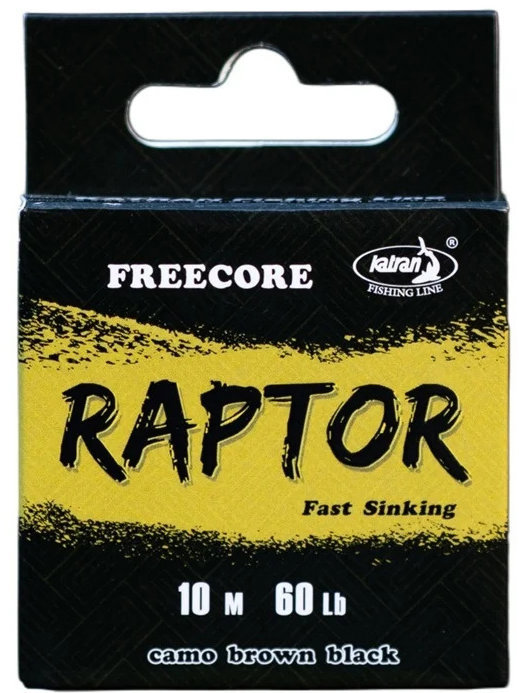 Katran Šnúrka Raptor Free Core 10 m 60 lb Camo Brown