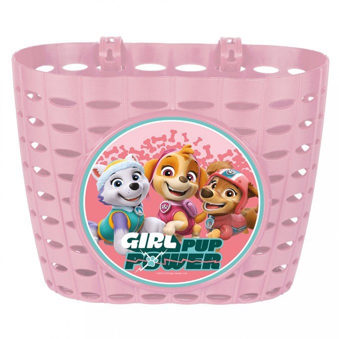 Nickelodeon Detský košík na bicykel Labková patrola girls